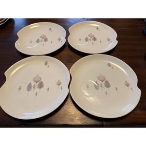 VTG Japanese Summit Fine China SUM2 Collection MCM RETRO Snack Plates (4)